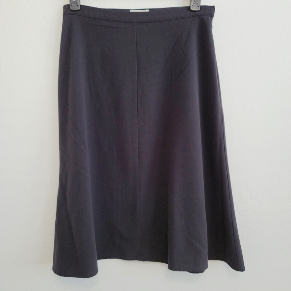 💕 Christopher & Banks Black A-Line Skirt Size 6P